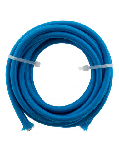Câble textile 3G1 Bleu 3m