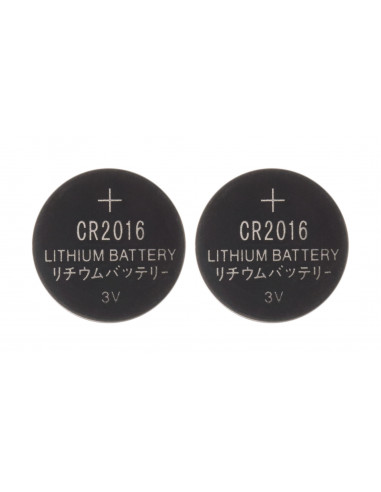Pack 2x piles lithium bouton CR2016 - Thomson
