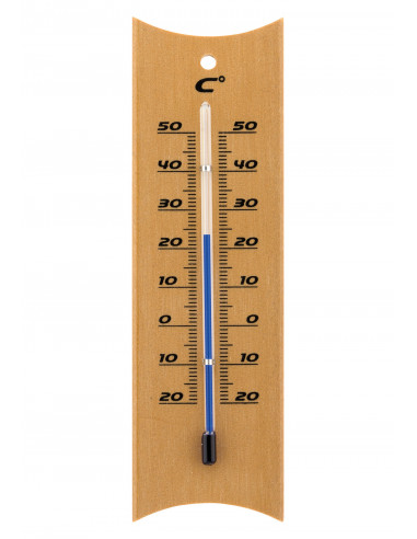 Thermomètre analogique en bois Celsius GSC 502065002