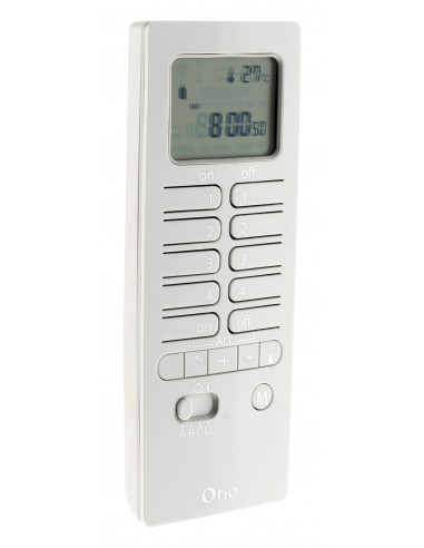 Télécommande programmable 16 canaux avec fonction thermostat - Otio
