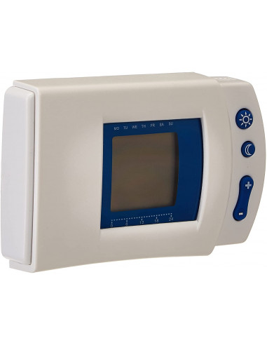Thermostat électronique digital hebdomadaire 2 fils pour tout type de chauffage - Voltman