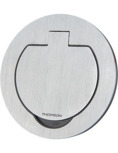 Initiale prise ronde 16A 2P+T IP55 métal brossé - Thomson